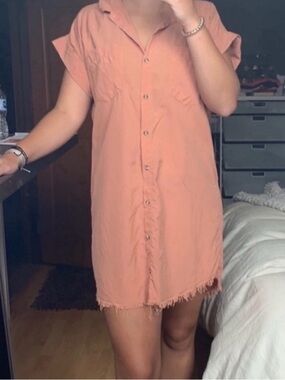 Coral sundress